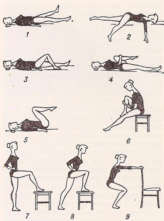 Exercise therapy for hip arthrosis